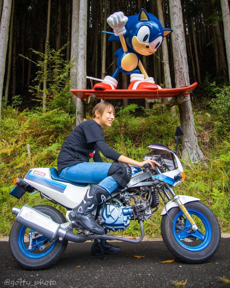 9/8(日) 80'sバイク女子 ちりんさんが、80's Meeting 2024 二日